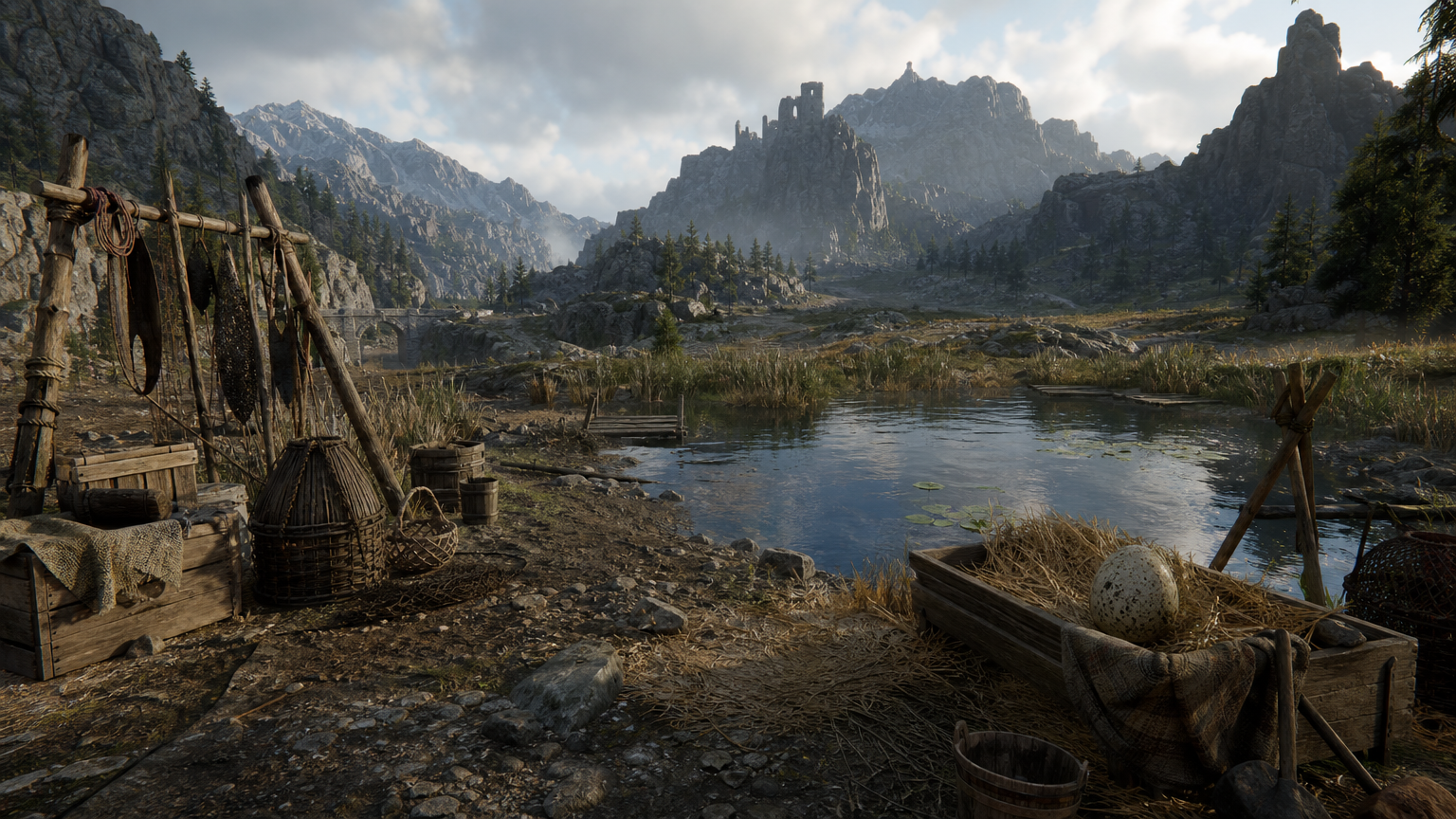 Crimson Desert Patch 1.08 Is Still Making Noise With Baby Wyvern Pets, Ponds, and Tool Slots